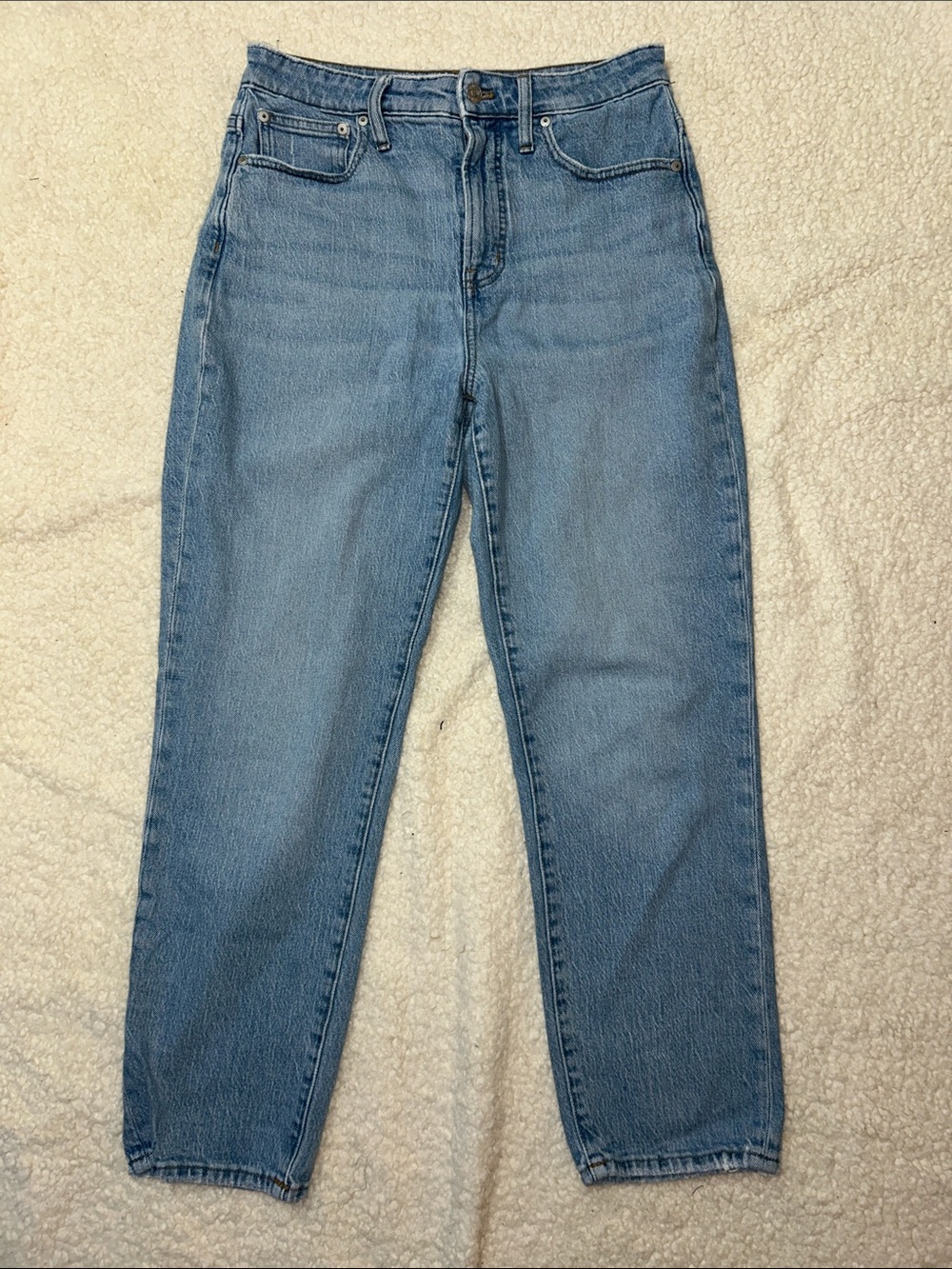 Madewell Light Blue The Curvy Perfect Vintage Jean